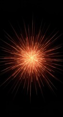 Dynamic abstract representation of energetic waves spreading outward from a central point, symbolizing limitless growth and potential, movement, dispersion, success