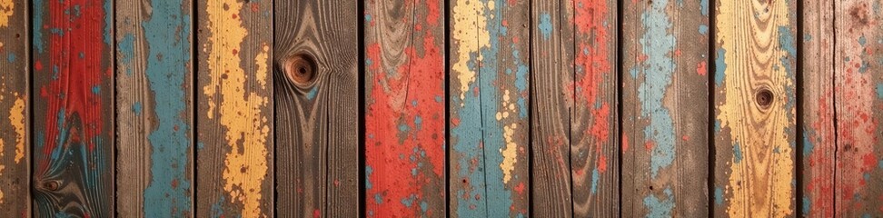 Vertical rustic wood plank wall, aged, weathered, stained, distressed texture , aged, old