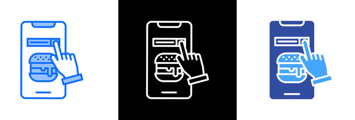 Order Food triplestyle icon