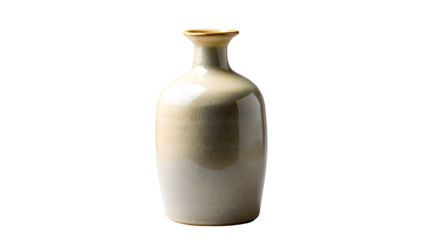 Elegant ceramic bottle for unique home decor accents, infuse minimalist style and warmth to your space with this decorative vase, artful design element