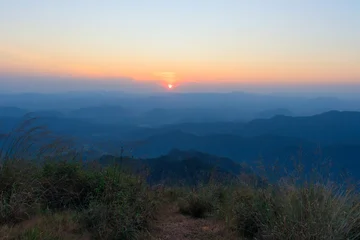 Layered Mountain Ranges at Sunrise with Breathtaking Vista Vol2 © KADAKADAR IN-ORN