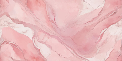 Fototapeta premium Abstract pink background with a crumpled paper texture and a rose-colored water pattern