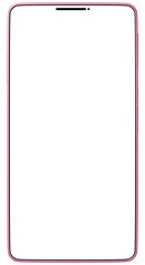 3D素材_スマートフォン_ピンク