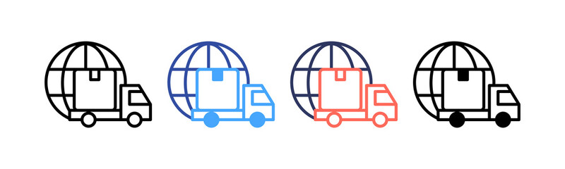 Delivering multiple icon