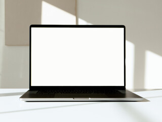 Fototapeta premium laptop mockup