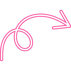 Arrow Neon Decoration