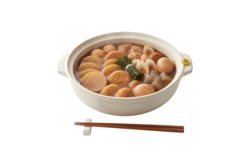 Oden, a staple in Japanese home cooking.

