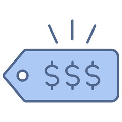 Expensive Blue Icon