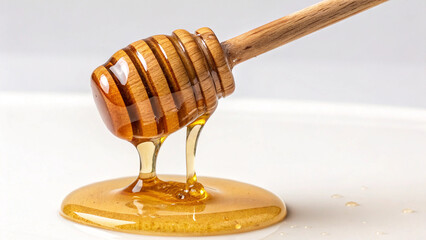 Honey Dripper With Flowing Honey