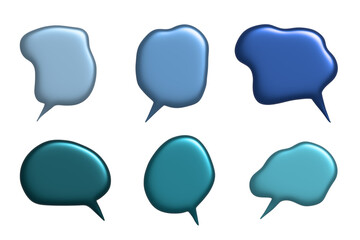 3d speech bubble Blank empty message box Textbox frame for banners, price tags, stickers, design