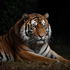 Majestic Tiger Portrait Wildlife Photography & Big Cat Beauty