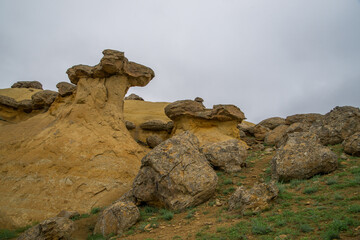 Ancient fossils. The floor of the ancient Tethys Ocean.