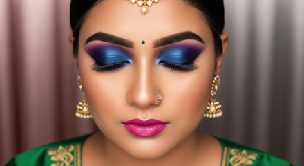 Young beautiful and gorgeous indian woman