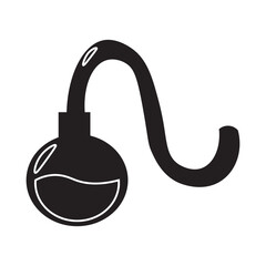 Distillation Flask glyph icon