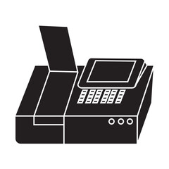 spectrophotometer laboratory glyph icon