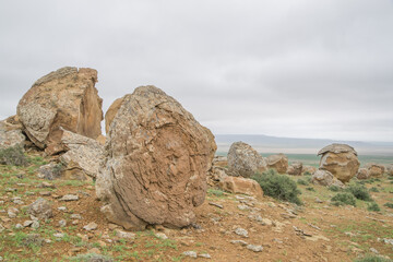 Ancient fossils. The floor of the ancient Tethys Ocean.