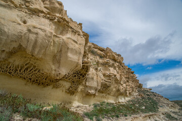 Ancient fossils. The floor of the ancient Tethys Ocean.