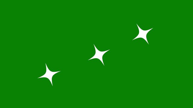 dazzling glowing stars, magical twinkling stars, 4k glitter animation,glowing shinning stars, twinkle stars at sky,energy explosion video,twinkling stars 4k animation on green screen background.