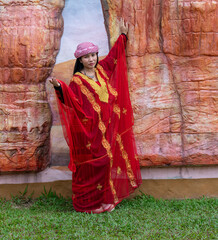 Female Saudi Arabian Dress Style in Thailand 