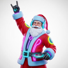 dj christmas santa celebrate christmas