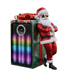 dj christmas santa celebrate christmas