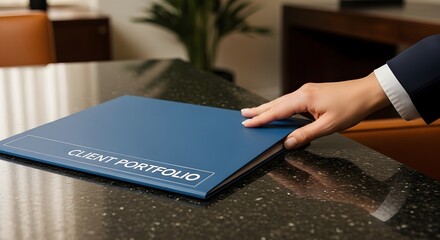 Client Portfolio A Professional Presentation of Business Information and Documents