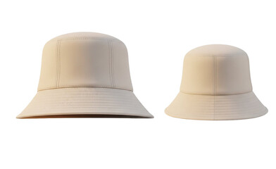 Light Beige Bucket Hats Duo - Modern Headwear for Style and Sun Protection