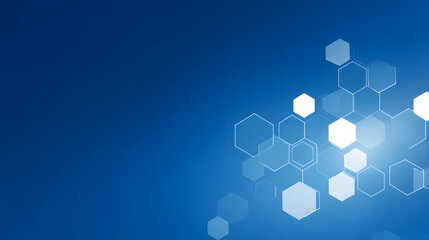 BlueAbstractHexagonsBackground