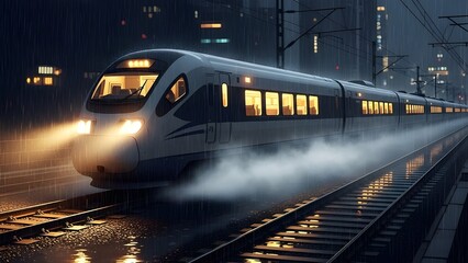 Night Train in the Rain