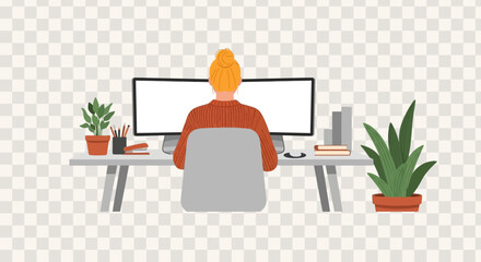 man working on laptop