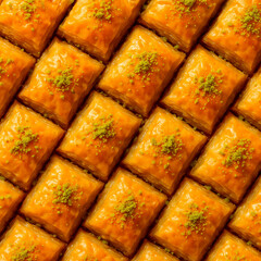 Baklava Background