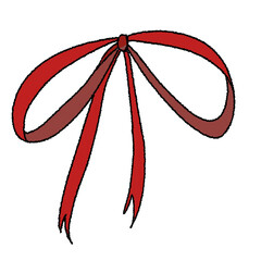red ribbon