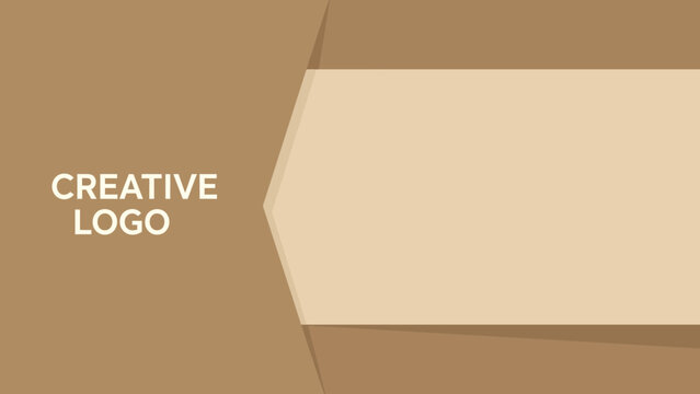 Minimalist Presentation Template with Geometric Design and Neutral Color Palette