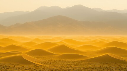 Desert sandstorm action in the vast desert gigapixel art extreme environment wide viewpoint hyperrealistic concept