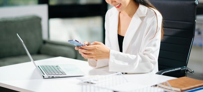 Business accountant or financial expert analyze business report graph and finance chart. banking business in office