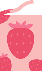 Strawberry Face Mask Element, Skin Care routine