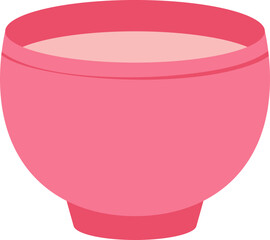 Mixing Bowl with pink Clay Face Mask