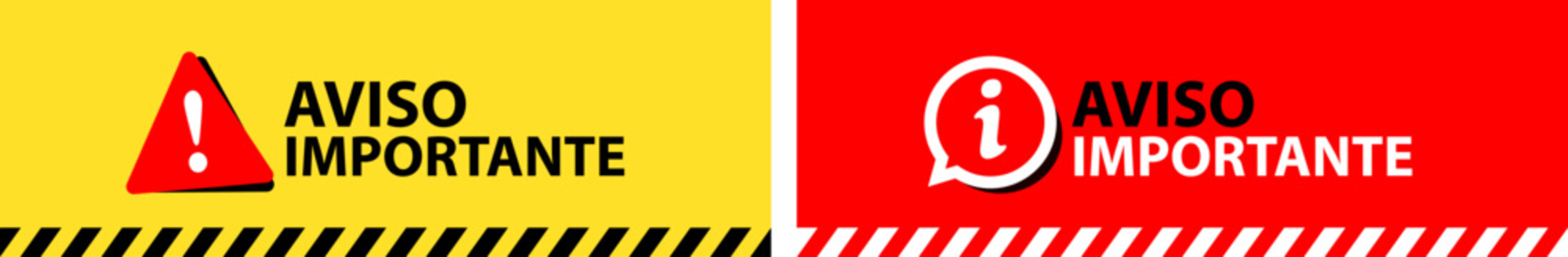 Aviso importante