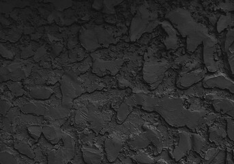Dark cement wall background in vintage style