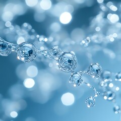 Captivating details of hydrophobic molecules through super macro lens.  high resolution   for isolate image