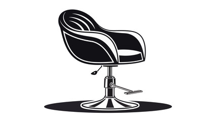 Stylish salon chair for beauty professionals, ideal for barbershops, hair salons and spas, providing comfort and style for clients in modern spaces