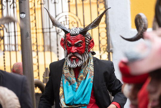 Festival internacional de mascaras danzantes celebrado en Coscomatepec, Veracruz en el mes de noviembre de 2025