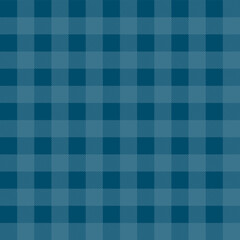 Deep Blue Classic Gingham Checks
