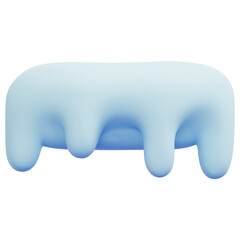 3D Snow Cap Icon