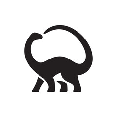  Elephant Swan Optical Illusion Silhouette – Dual Animal Vector for Creative Design and Visual Perception