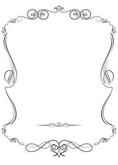 Elegant vector certificate frames featuring decorative borders.