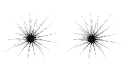 Dynamic starburst pattern with striking impact for modern designs, creating energy and focus with its sharp lines and bold contrast for visual appeal