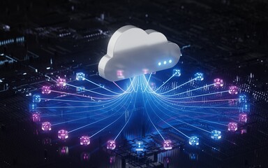 Cloud Computing Network Server Artificial Intelligence Data Modernization Transformation Technology	