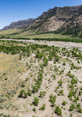 Flood Plain Leading to South Fork of Shoshone River