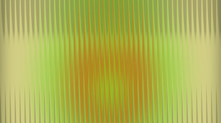 Vibrant Green and Orange Vertical Ribbed Texture with Gradient abstract background
